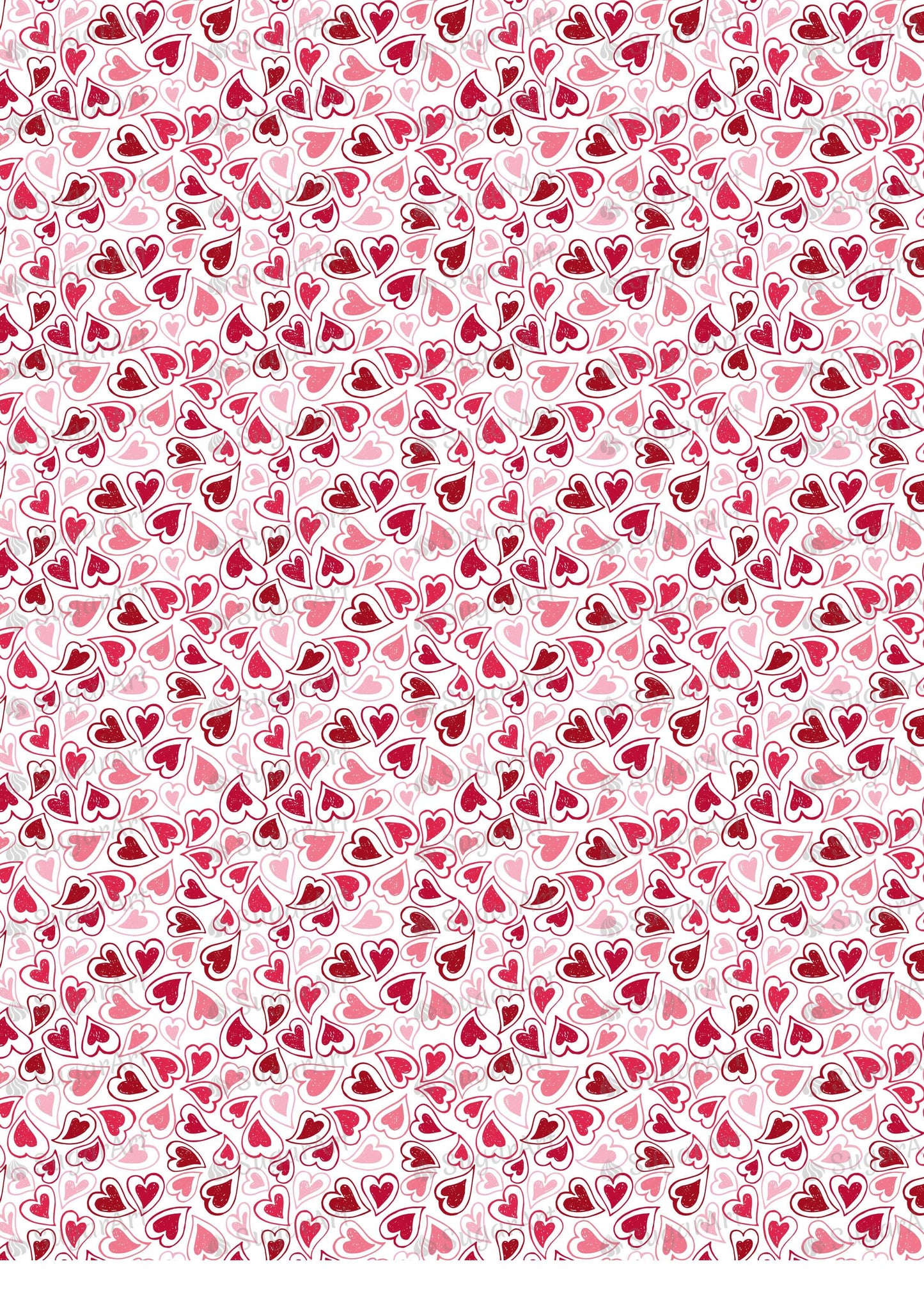 Hearts Background - BSA029.