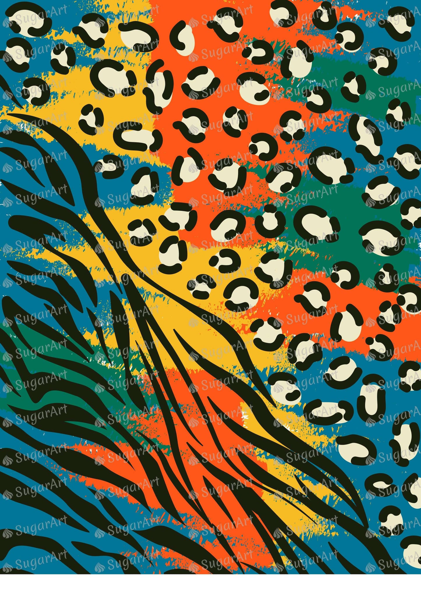 African Animal Pattern - BSA075.