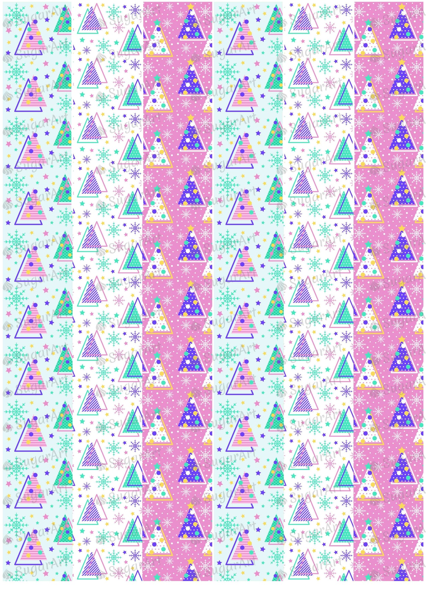 Memphis Style Christmas Pattern - HSA047.