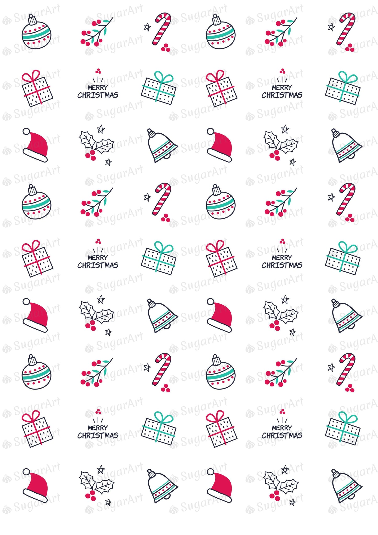 Hand Drawn Christmas Elements - HSA085.