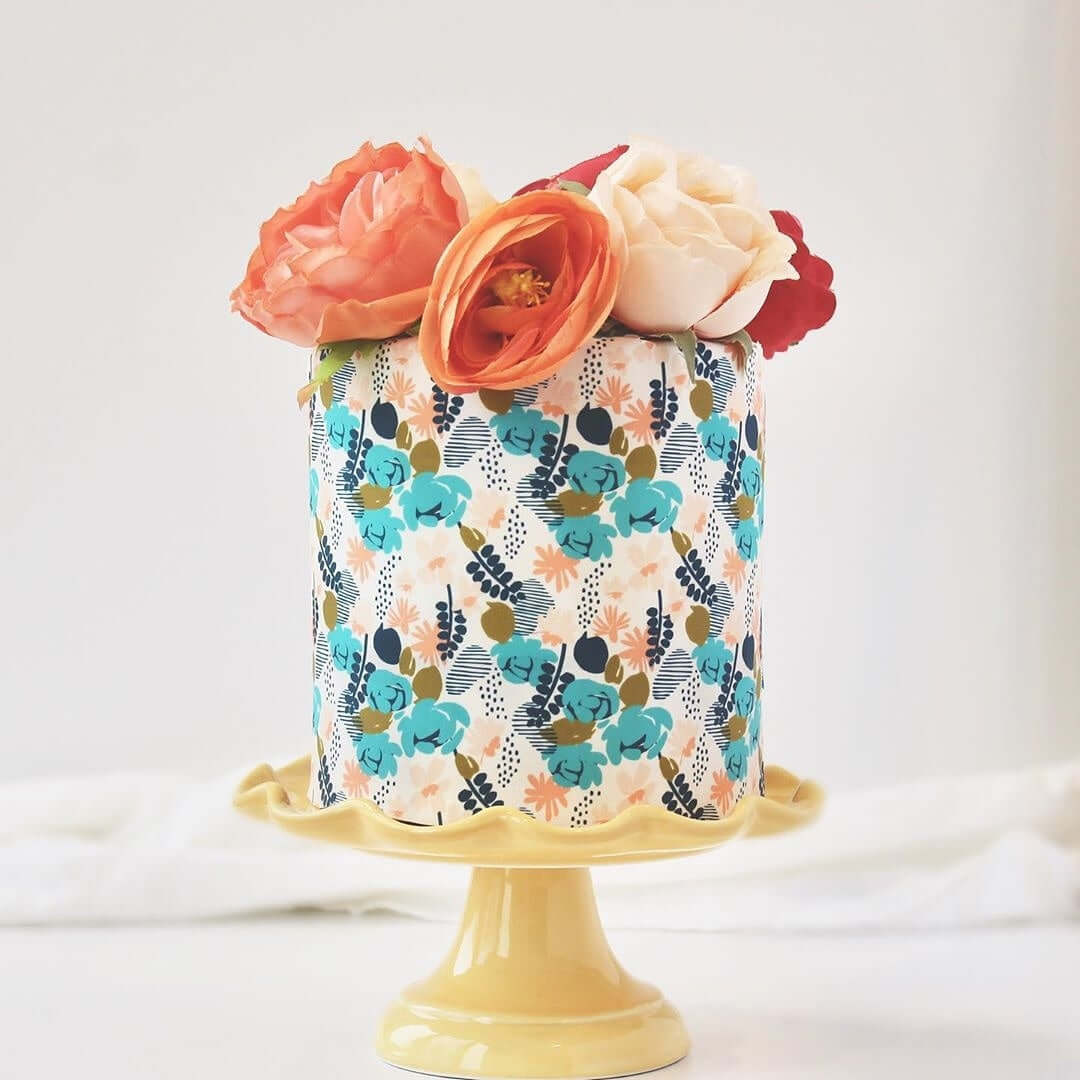 Abstract Floral Pattern - Icing - ISA025.