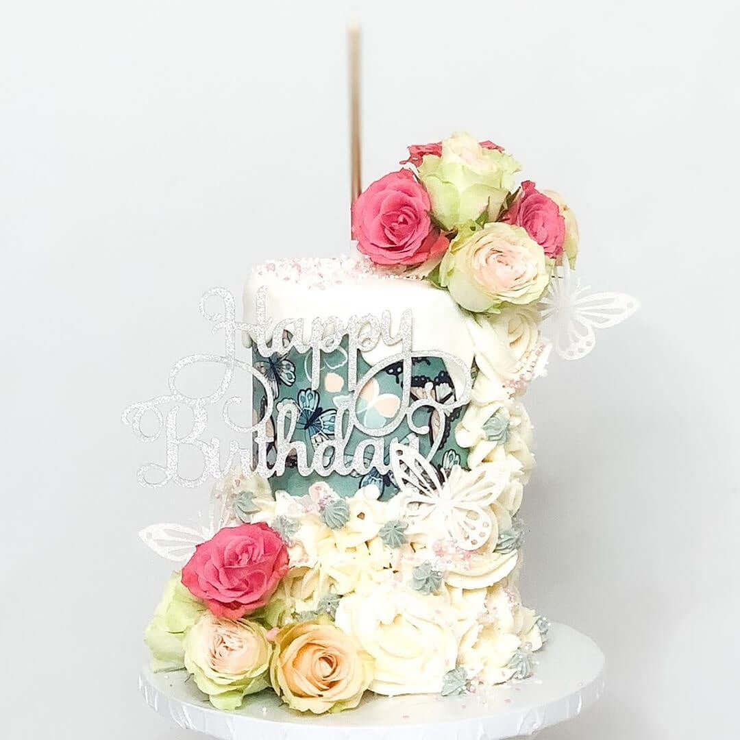 Colorful Butterflies - Icing - ISA004.