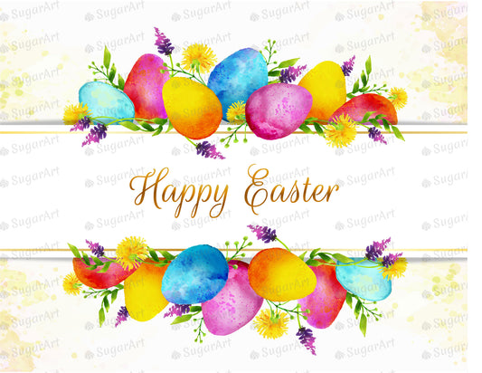 Happy Easter Design - Icing - ISA271