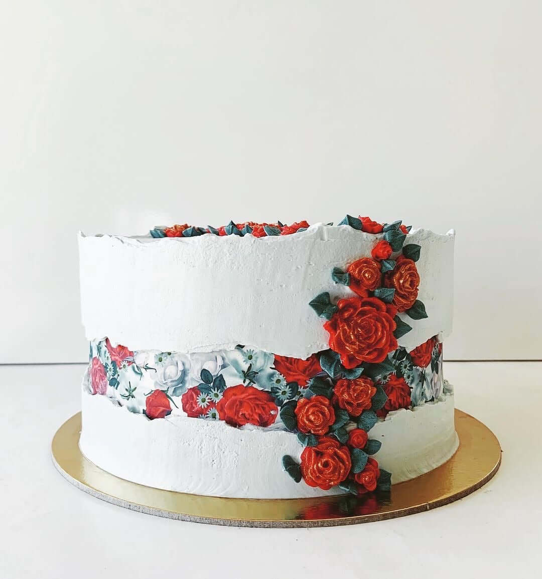 Romantic Roses - Icing - ISA027.