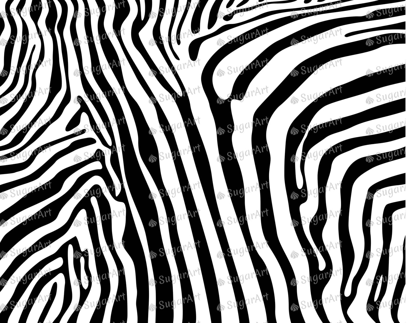 Zebra Stripes Print - Icing - ISA112.
