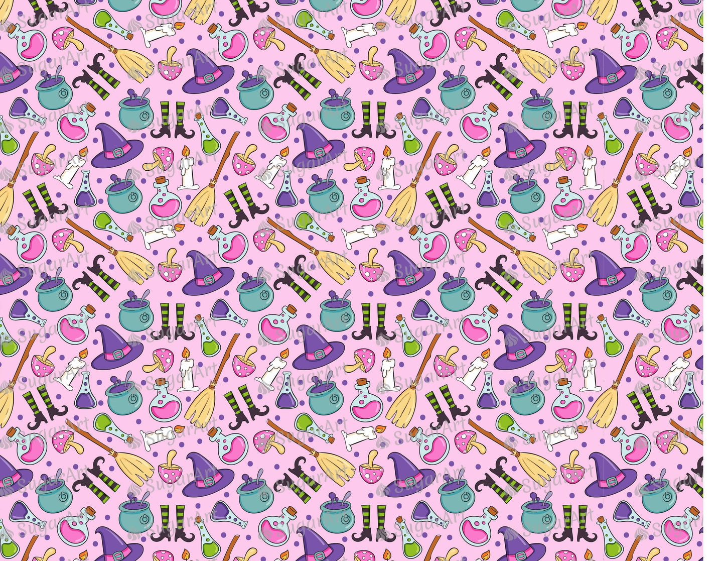 Witch Pink Halloween Elements - Icing - ISA135.