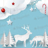 Winter Landscape Paper Style - Icing - ISA160 - Sugar Art Canada 