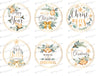 Collection of 6 Golden Winter Holidays - Icing - ISA166.