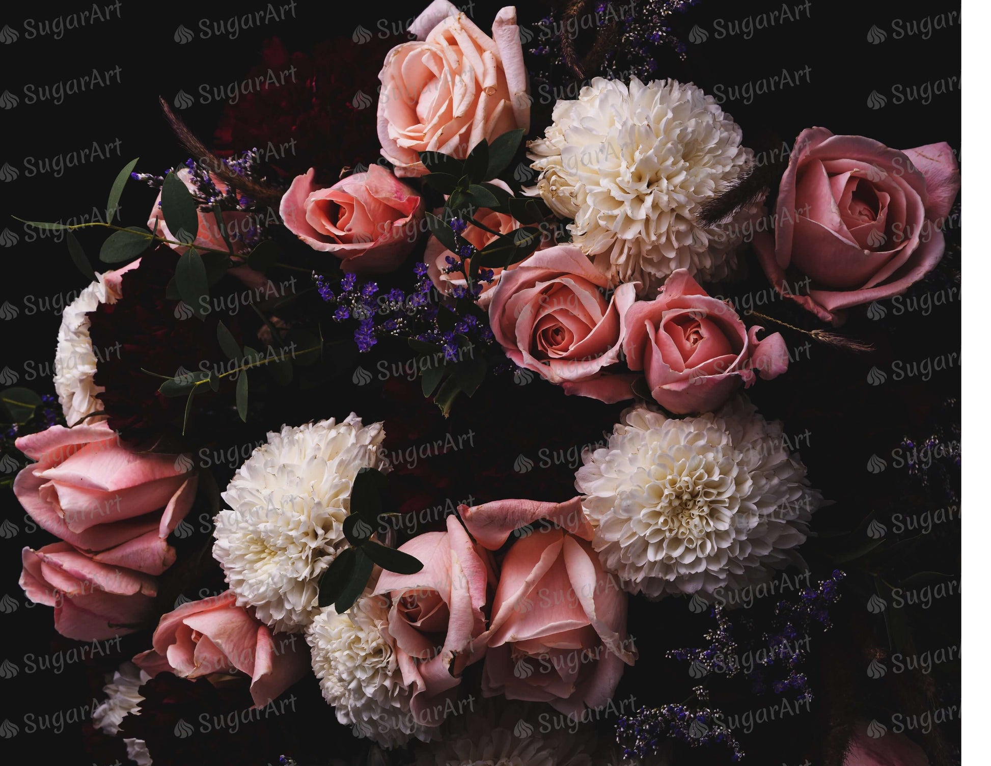 Rose Flower Svg Floral Bouquet Frame Clipart Png Paper Cut -  Israel