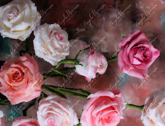 Angel Blooms Roses - AMSA021 - Angela Morrison Sugar Artistry - Sugar Art Canada