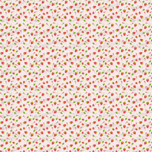 Strawberry Field - BSA015-Sugar Stamp sheets-Sugar Art