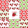 Strawberry Square Collection, I Love Strawberry - BSA017-Sugar Stamp sheets-Sugar Art
