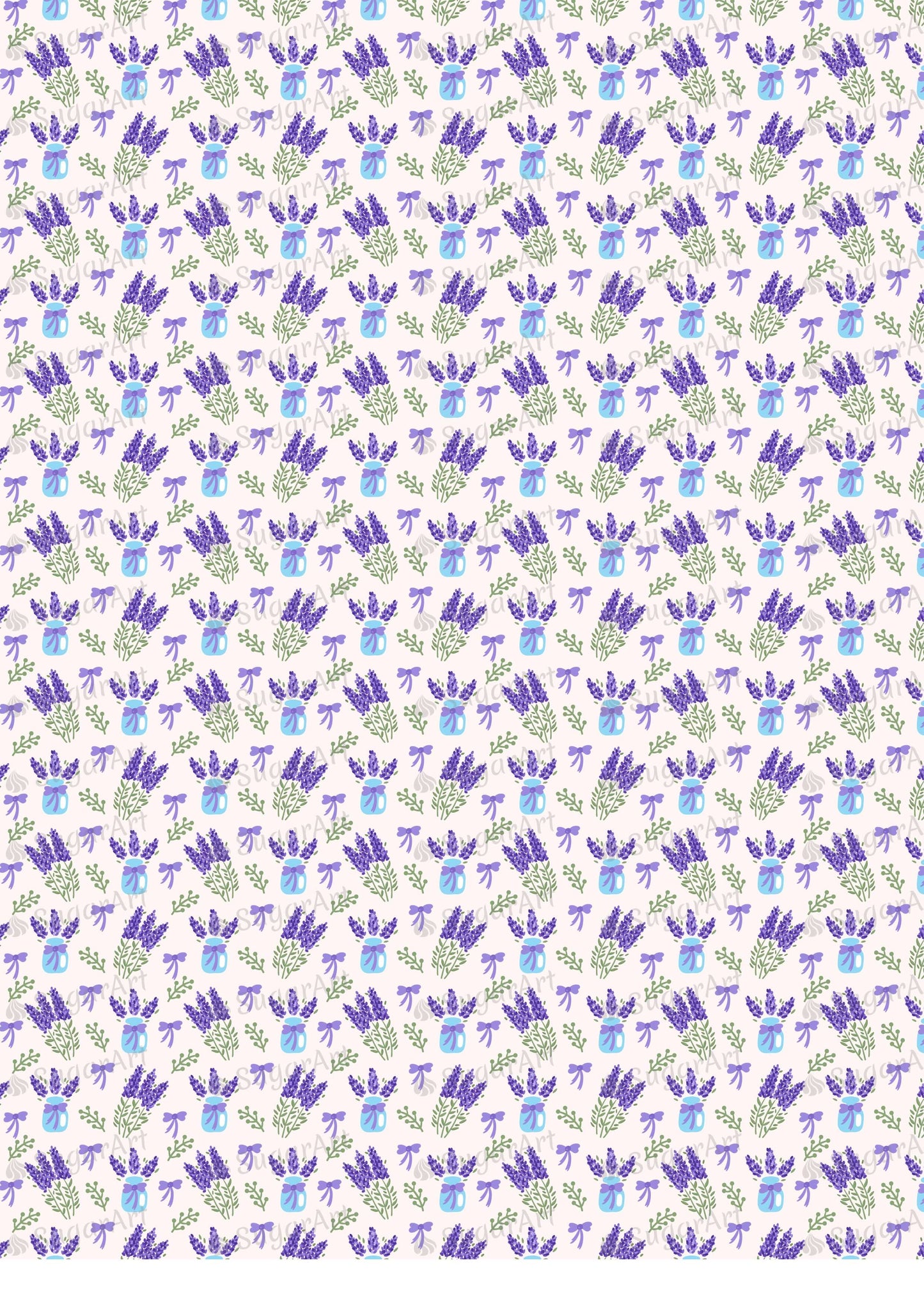 Watercolor Lavender Background - BSA028.