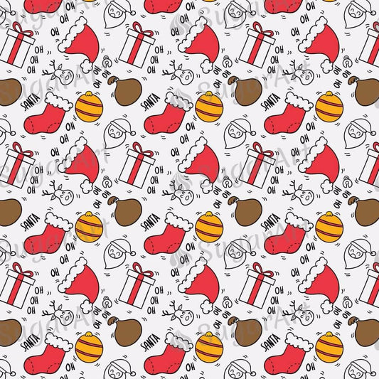 Hand Drawn Christmas Characters - BSA043.