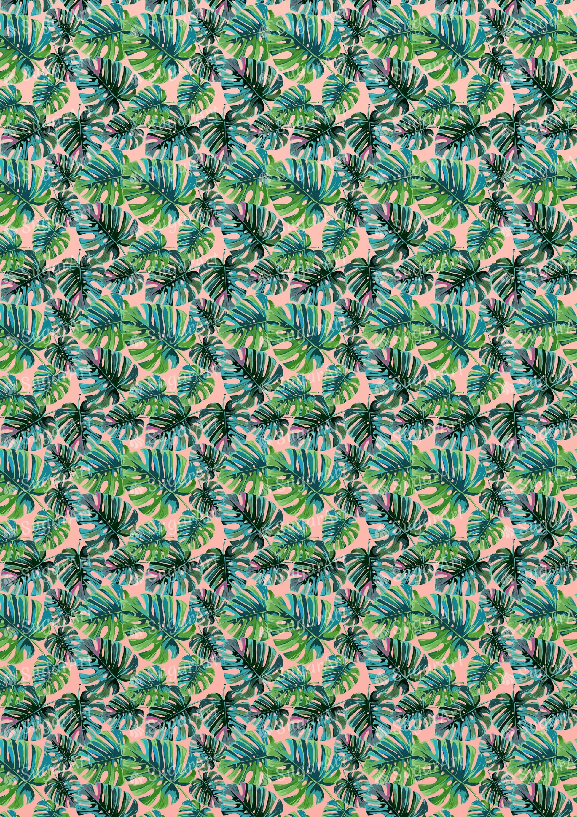 Tropical Palm Leaves- Exotic - BSA063.