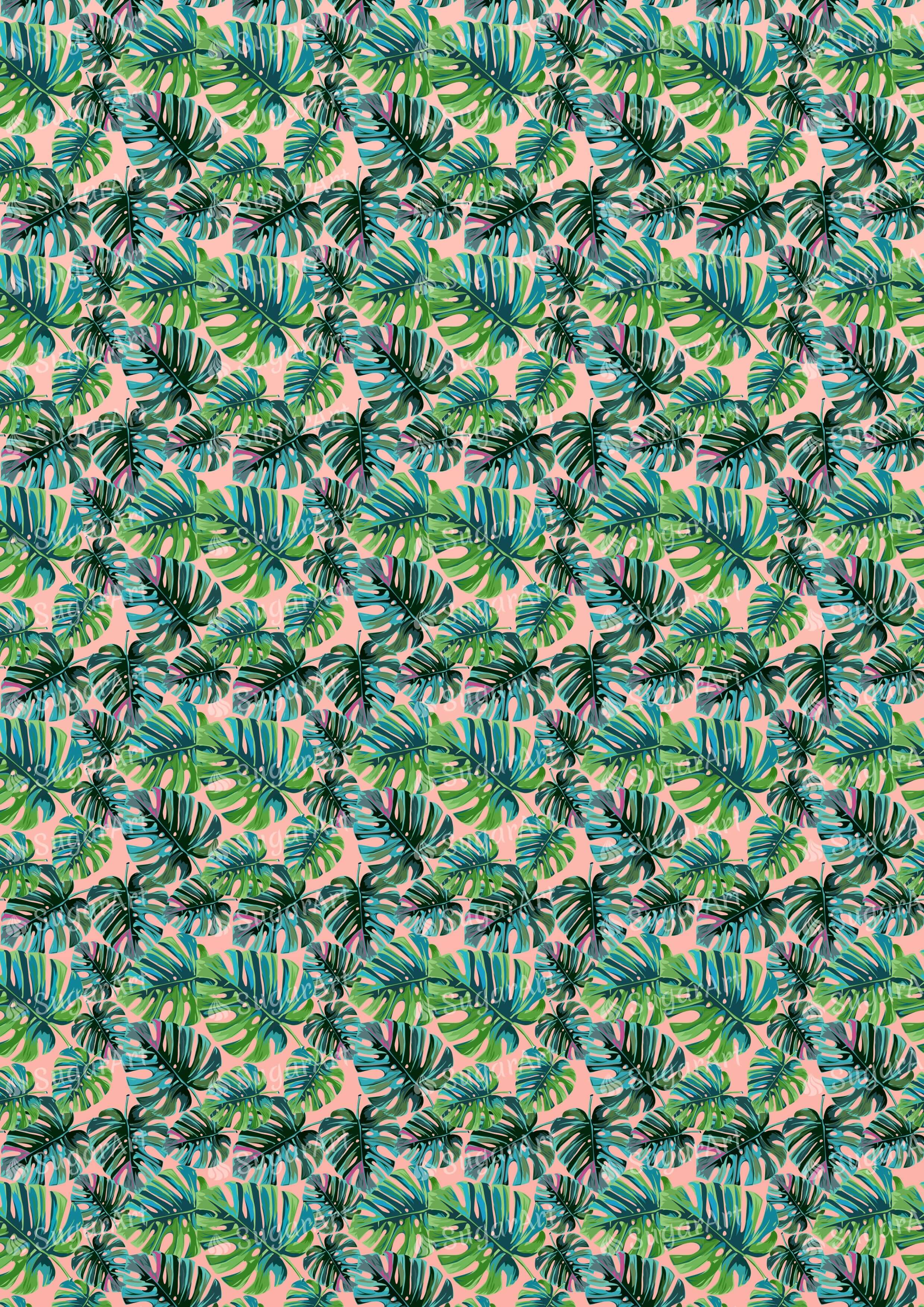 Tropical Palm Leaves- Exotic - BSA063.