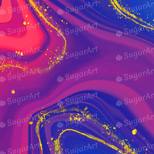 Blue Pink Marble Background - BSA076.