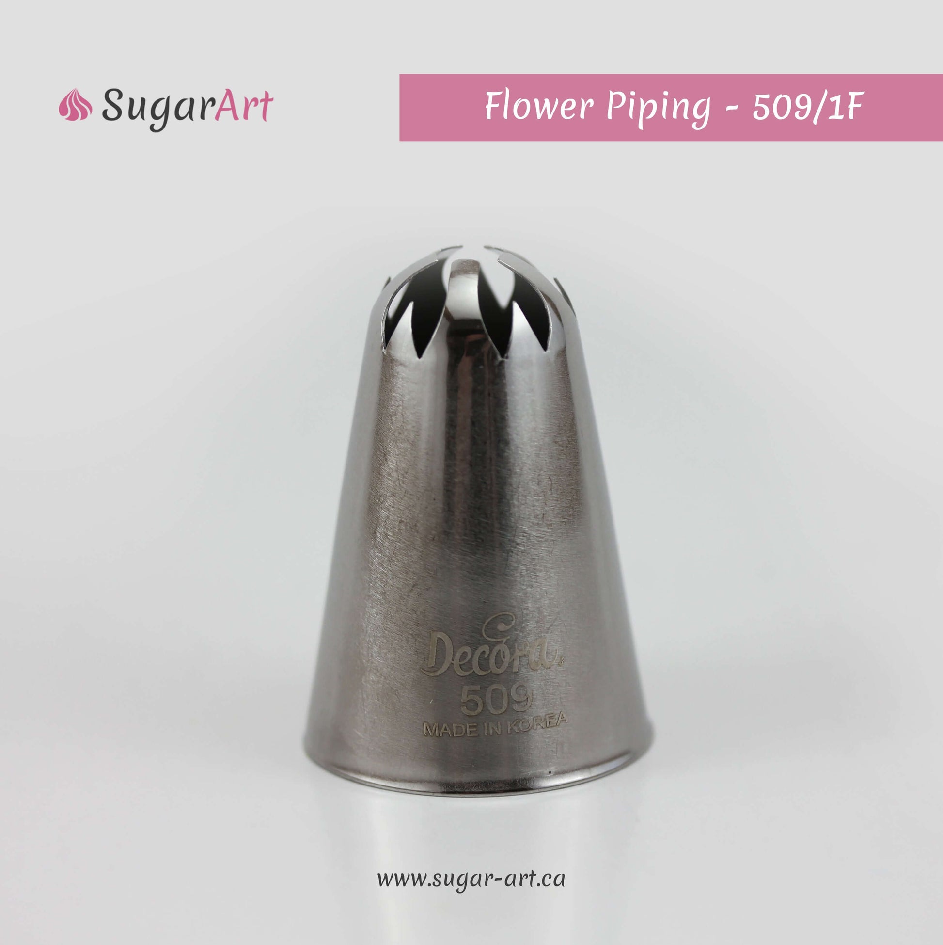 Flower Piping Nozzle "509/1F"-Piping Tips-Sugar Art