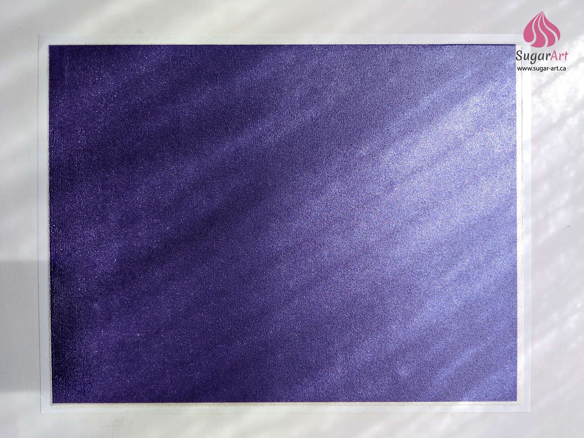 Purple Iris - Edible Fabric - EF009.