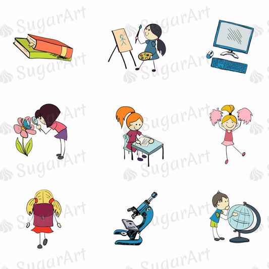 Back to School - Doodle Sketch - ESA038.