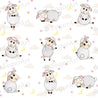 Cute Watercolor Sheep Collection - ESA081-Sugar Stamp sheets-Sugar Art