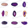 Agate Stone Purple Set - ESA107.