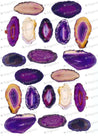 Giant Purple Agate Stones - ESA108.