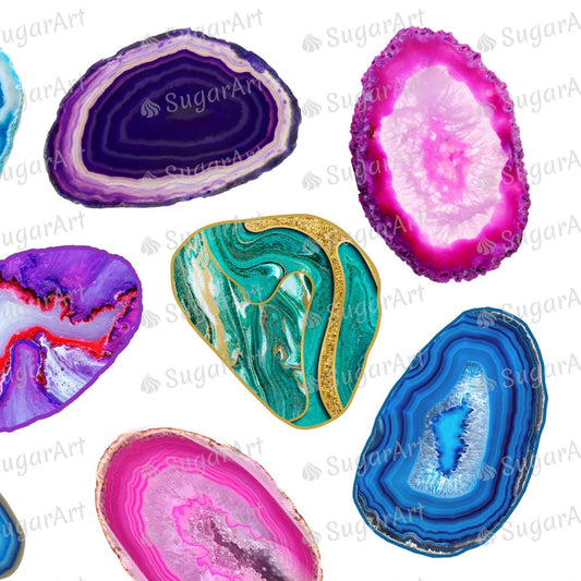 Gemstones Minerals Set - ESA109.