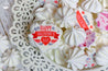 Happy Valentine labels - 1.5 inch - HSA013-Sugar Stamp sheets-Sugar Art
