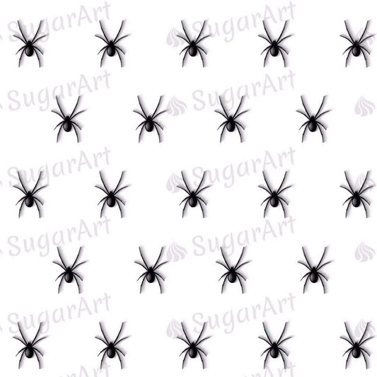 Tiny Spiders and Spider Webs - 0.5 inch - HSA043.