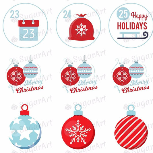 Christmas Advent Calendar - 1.5 inch - HSA045.