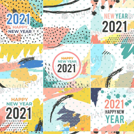 Happy New Year - Abstract - HSA048.
