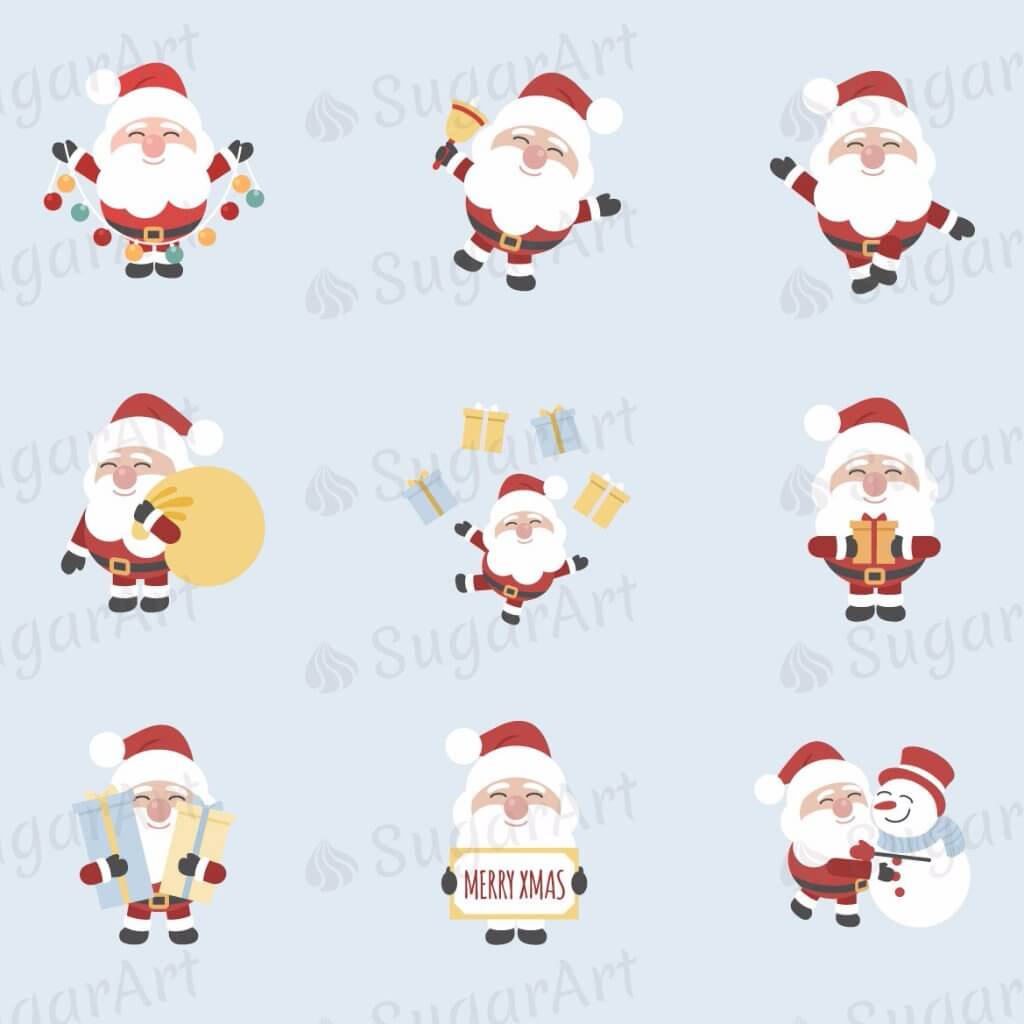 Funny Santa Claus Collection - HSA052.