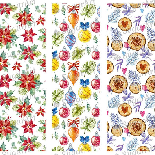 Watercolor Christmas Pattern Collection - HSA075.