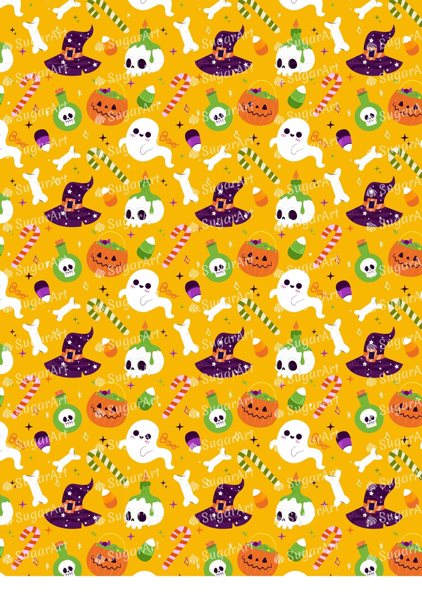 Cute Halloween Pattern - HSA123 full sheet
