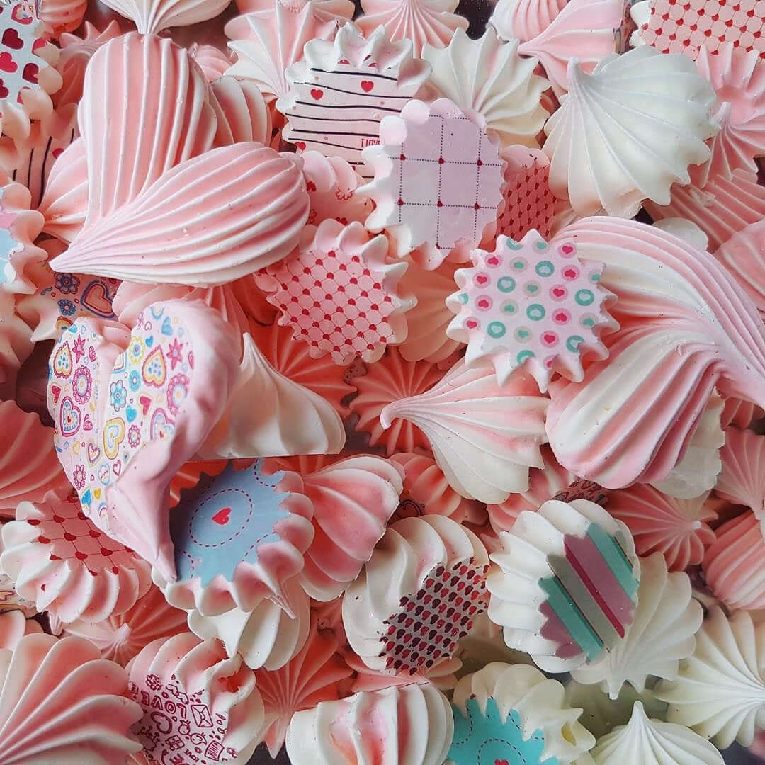 Happy Valentine pattern - HSA011-Sugar Stamp sheets-Sugar Art