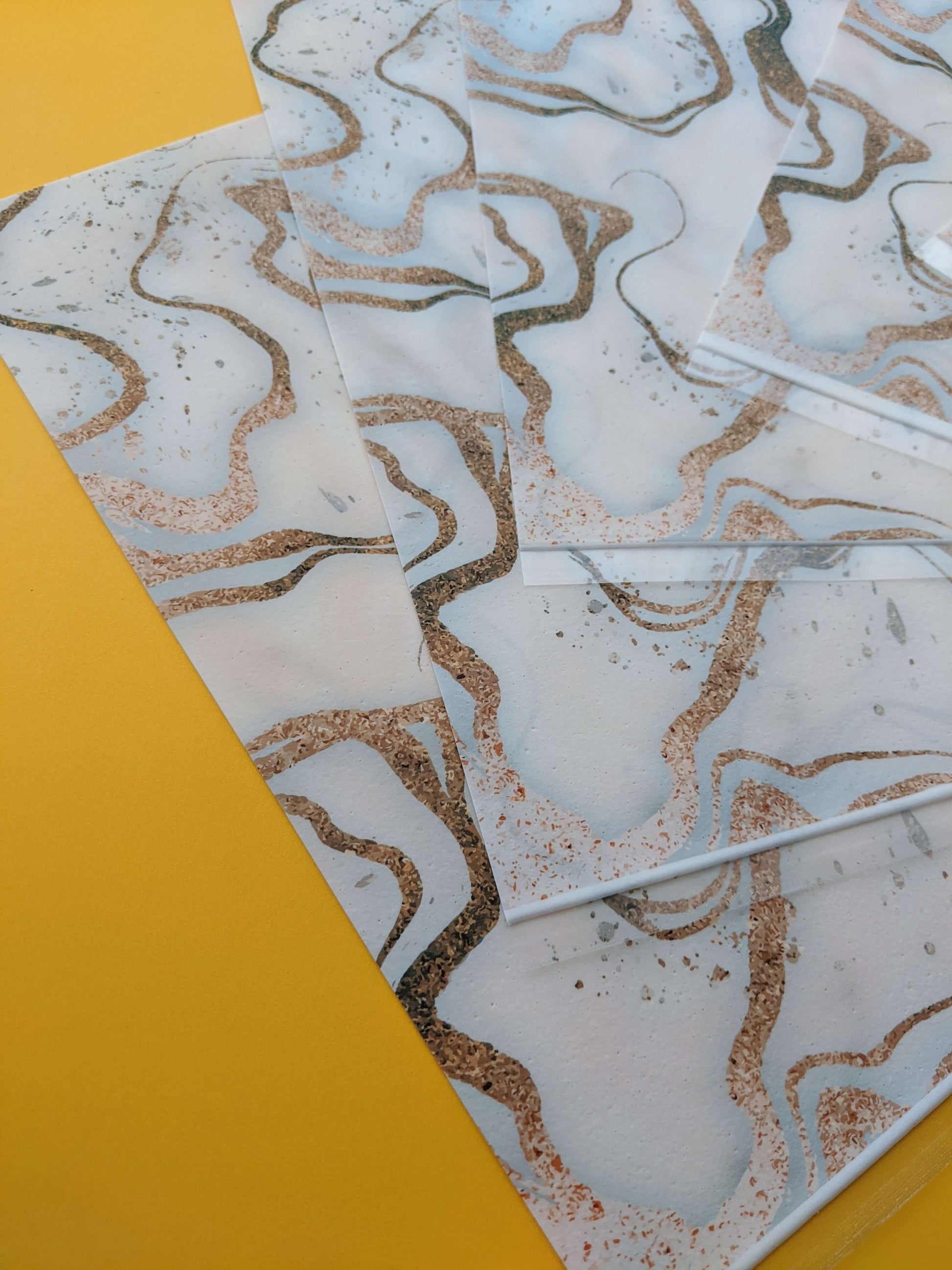 Realistic Golden Marble Background - Icing - ISA138.