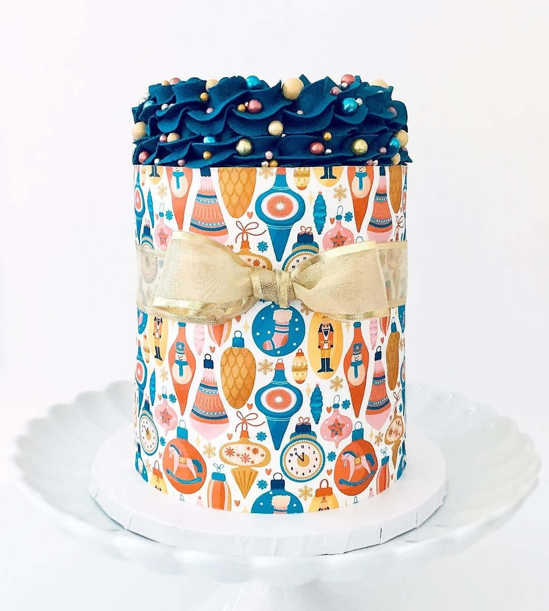 Various Christmas Decorations - Icing - ISA118.