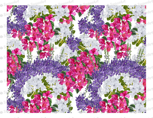 Spring Flowers Background - Icing - ISA023.