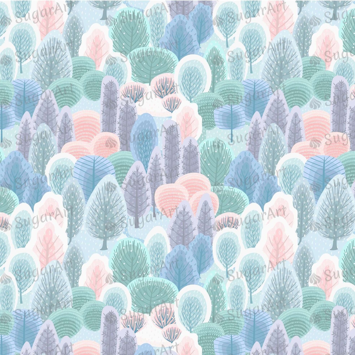 Abstract Forest Background - Icing - ISA056.