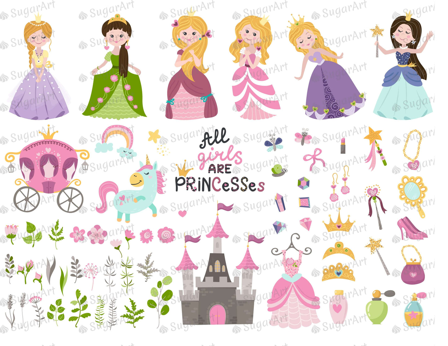 All Girls Are Princesses - Icing - ISA108.