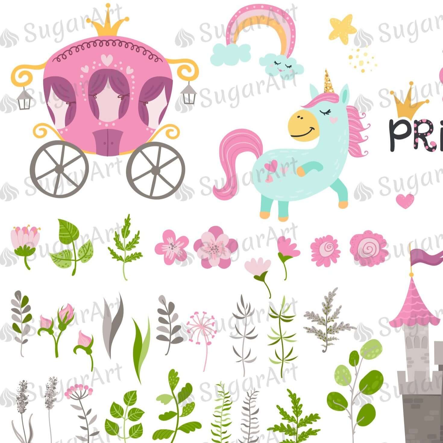 All Girls Are Princesses - Icing - ISA108.