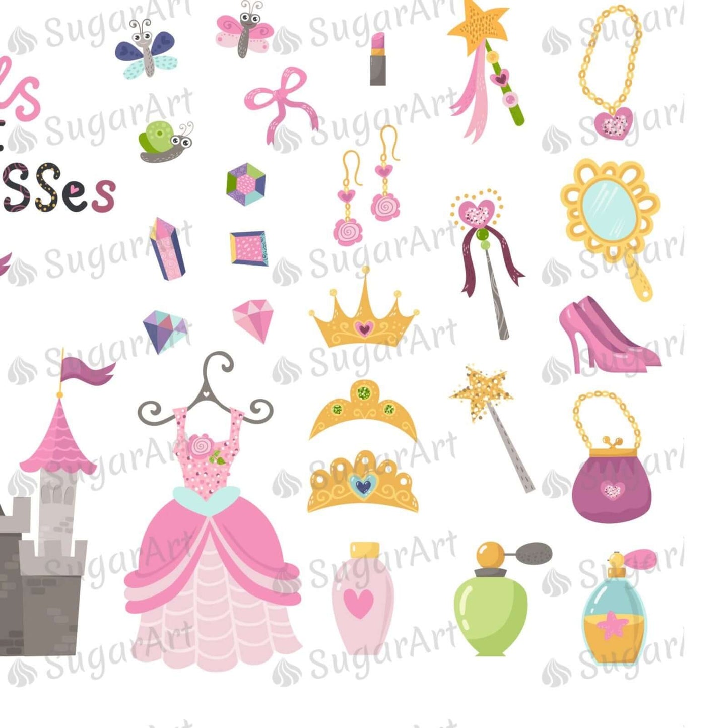 All Girls Are Princesses - Icing - ISA108.