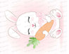 Cute Bunny with Carrot - Icing - ISA248.