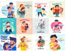 Set of 12 Fathers Day Illustrations - Icing - ISA258