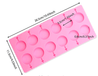 Medium Round Cavity Silicone Mold for Lollipops - 12 Cavity 1.35" (3.5cm) each - BSUPP023.