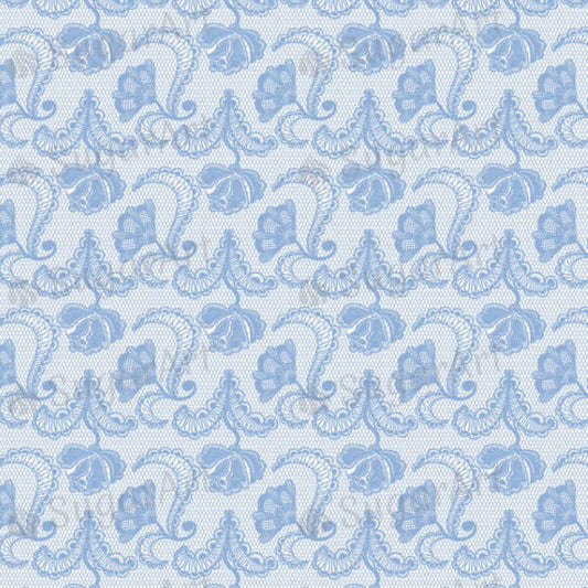 Blue Lacy Pattern - SA44-Sugar Stamp sheets-Sugar Art