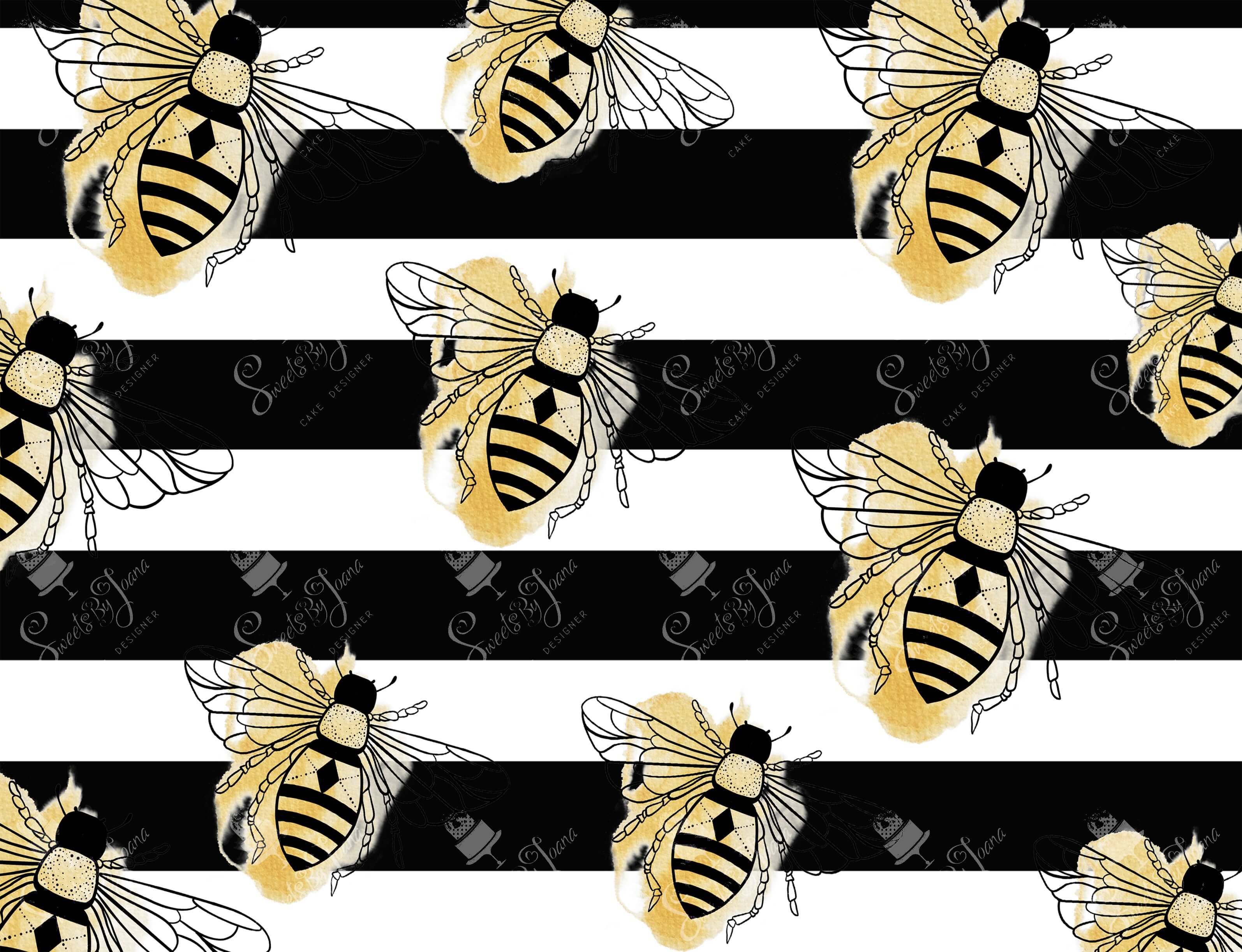 Bee Stripes - SJSA017