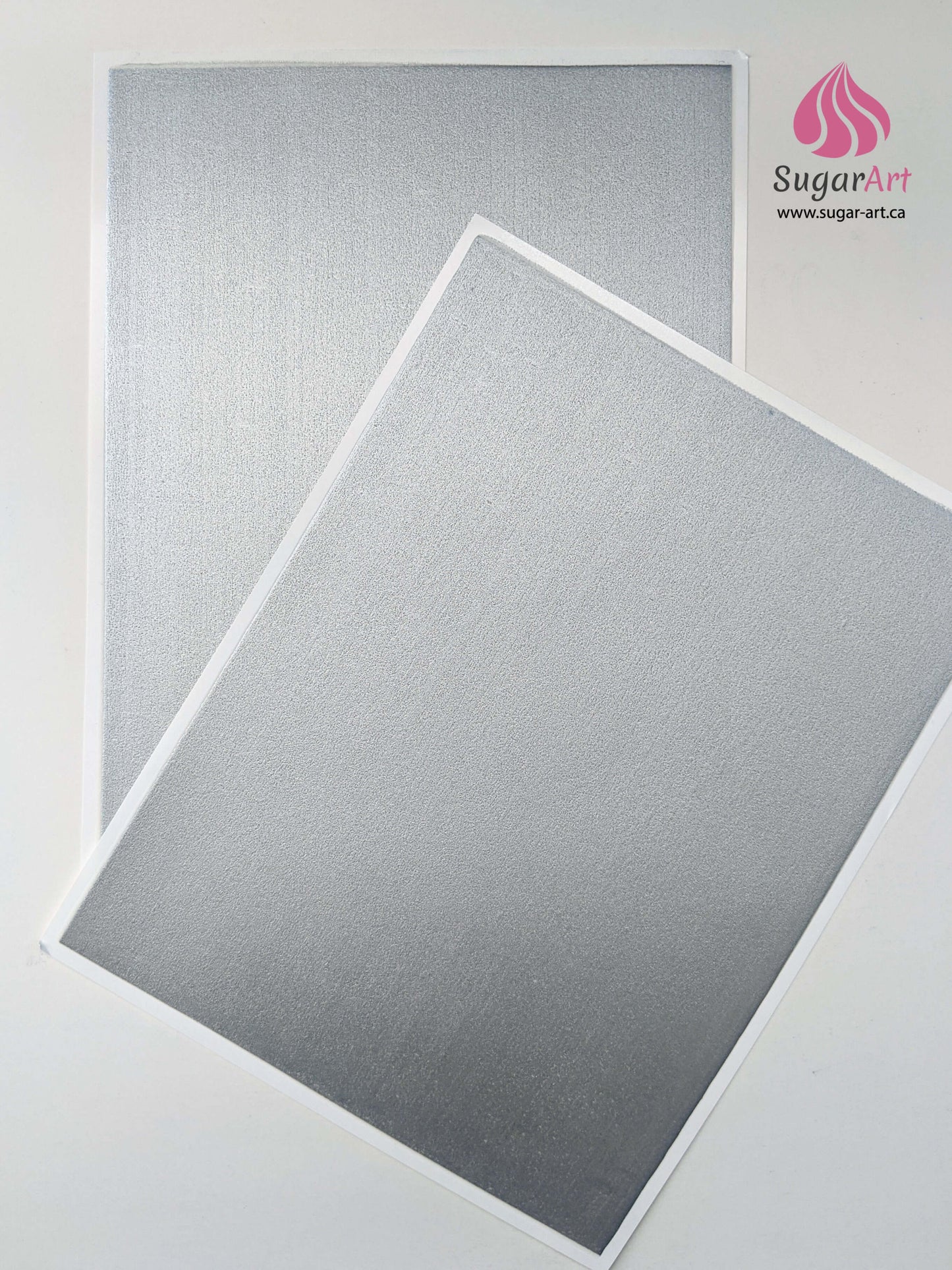 Silver - Edible Fabric - EF002.