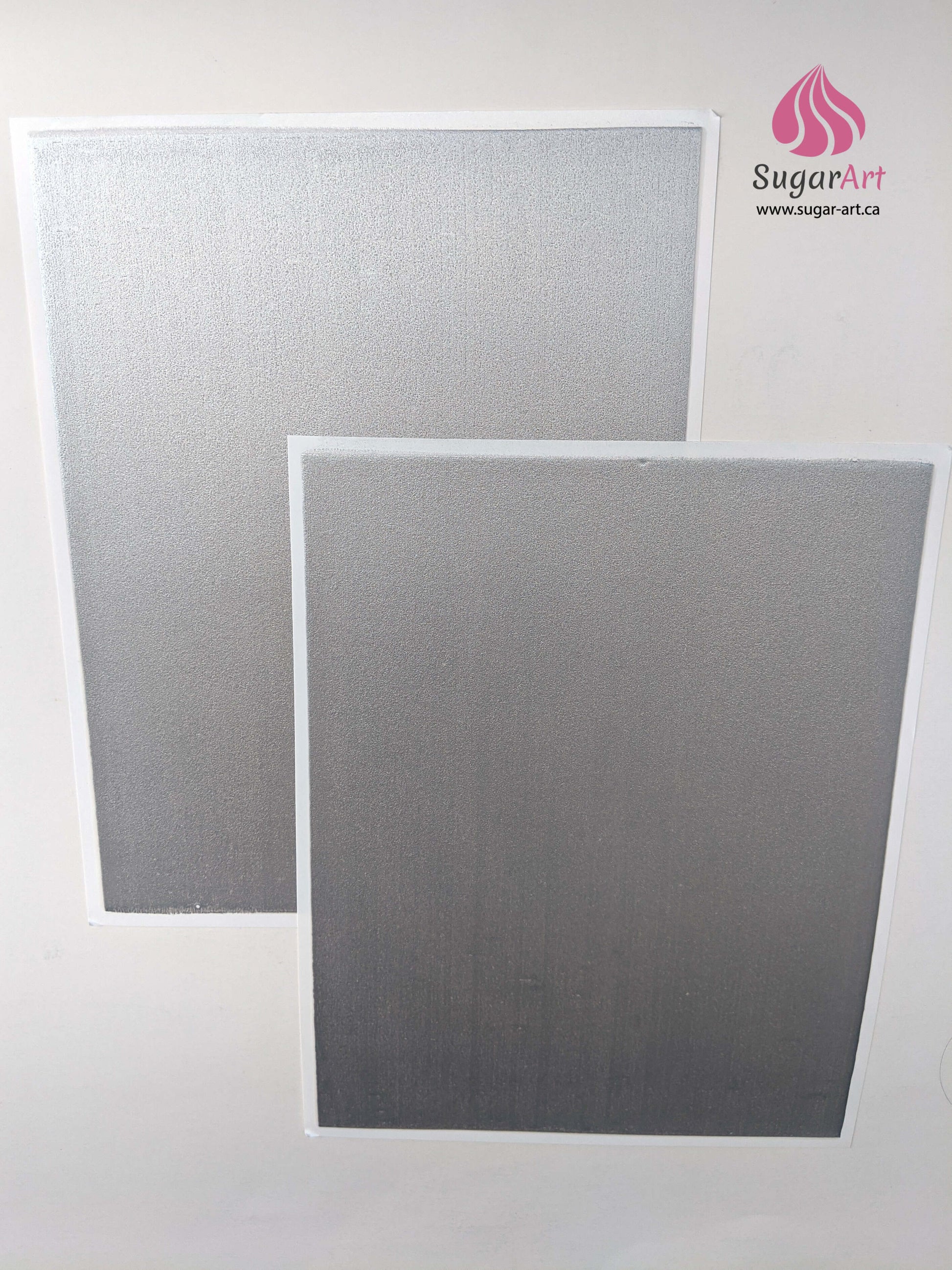 Silver - Edible Fabric - EF002.